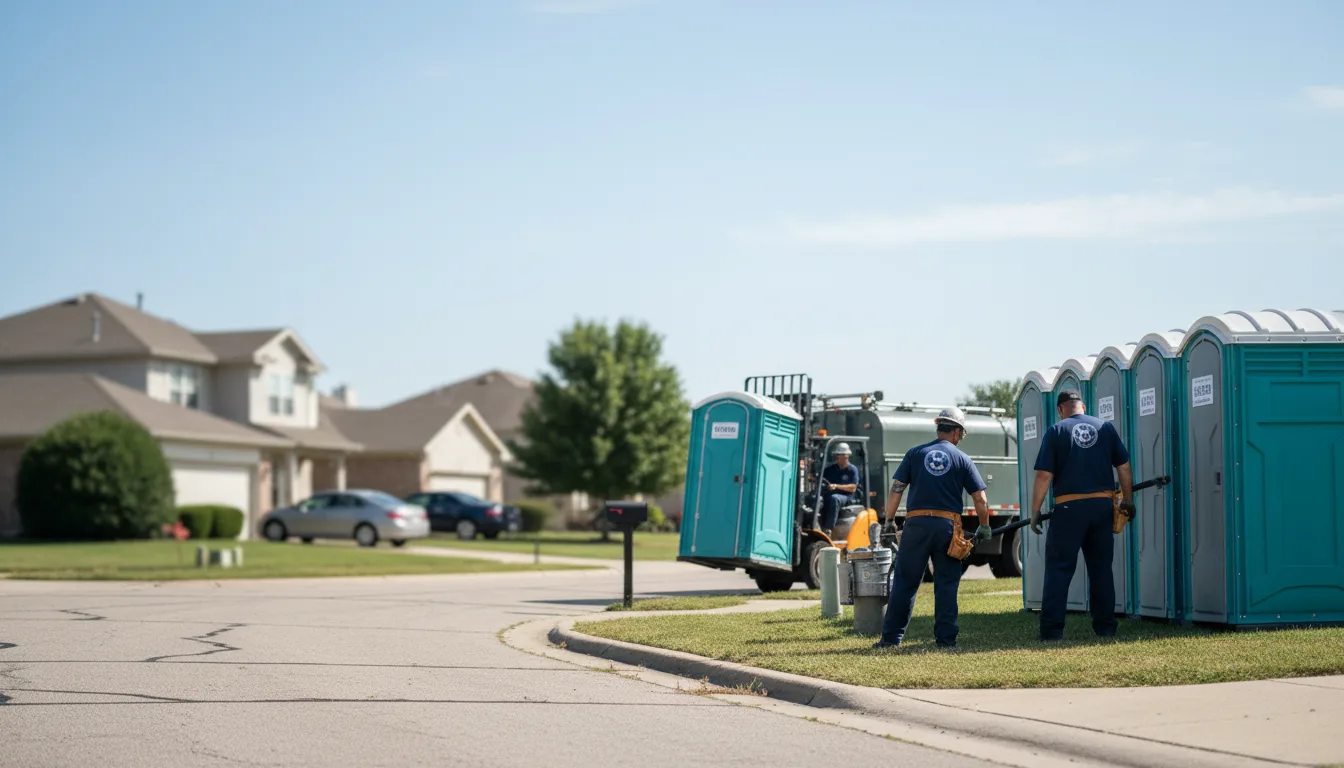 Porta Potty Rental in Crescent, OK near me